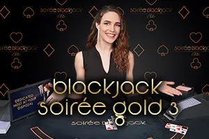 Blackjack Soirée Gold 3 - TITANBET138